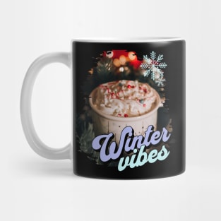 Winter Vibes Hot Cocoa Mug